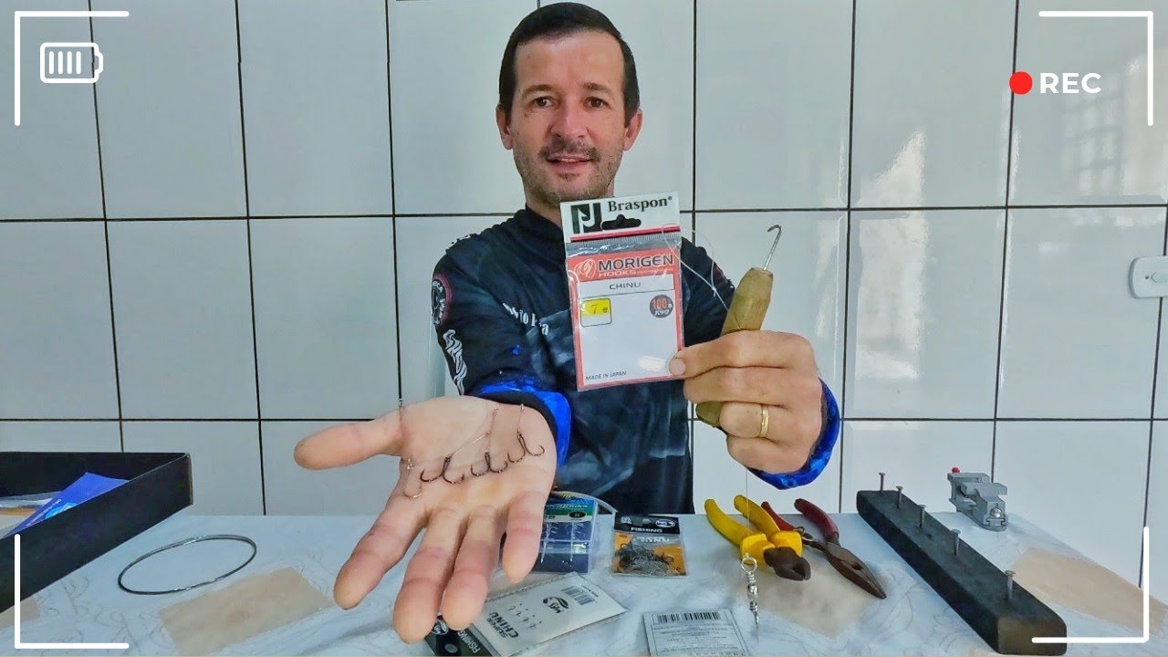 COMO ENCASTOAR ANZOL PRA PESCARA PIAPARA E PIAUÇU!! DICAS!