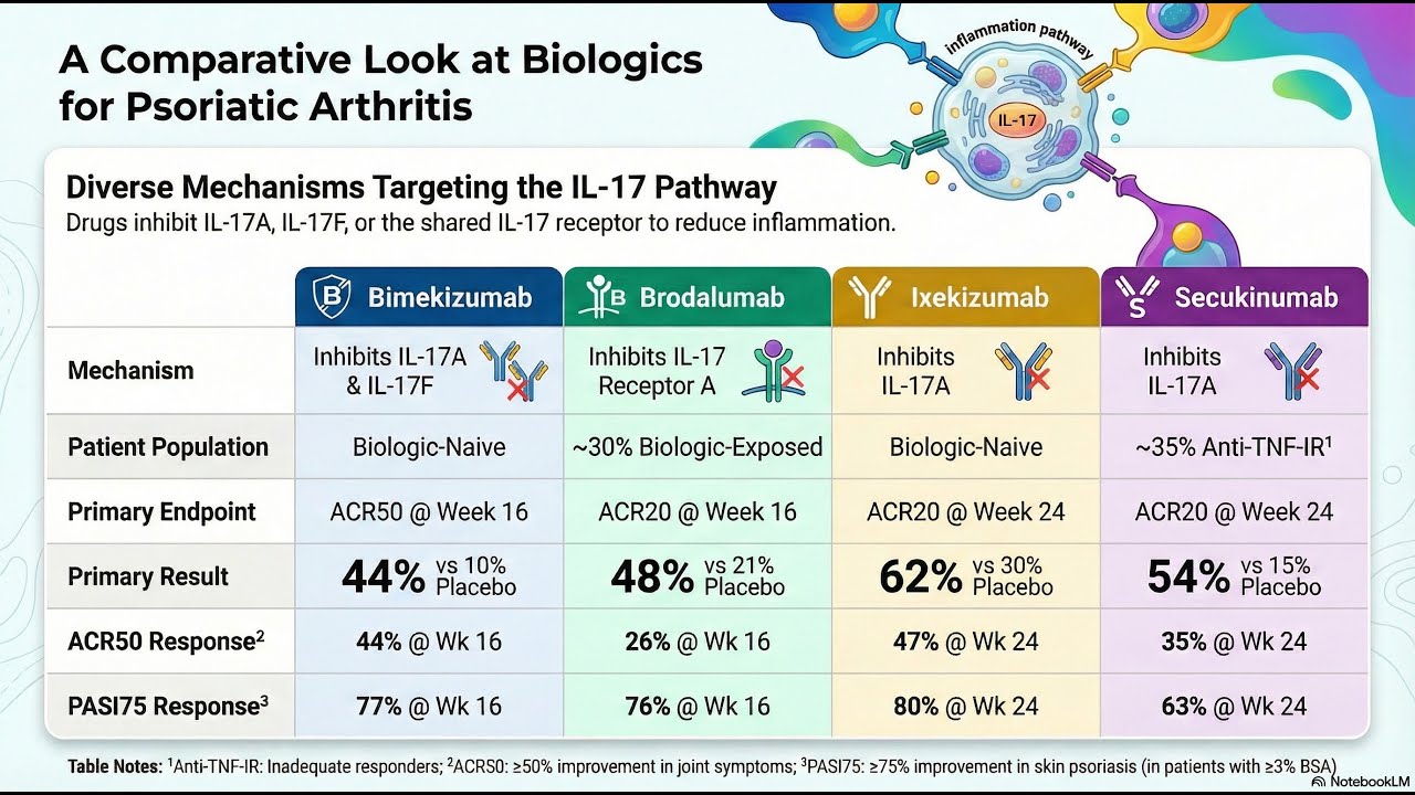 Anti-IL-17 therapy in Psoriatic arthritis, focus on brodalumab