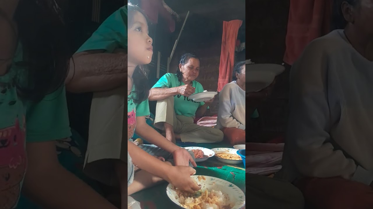 Makan sore dirumah oppung