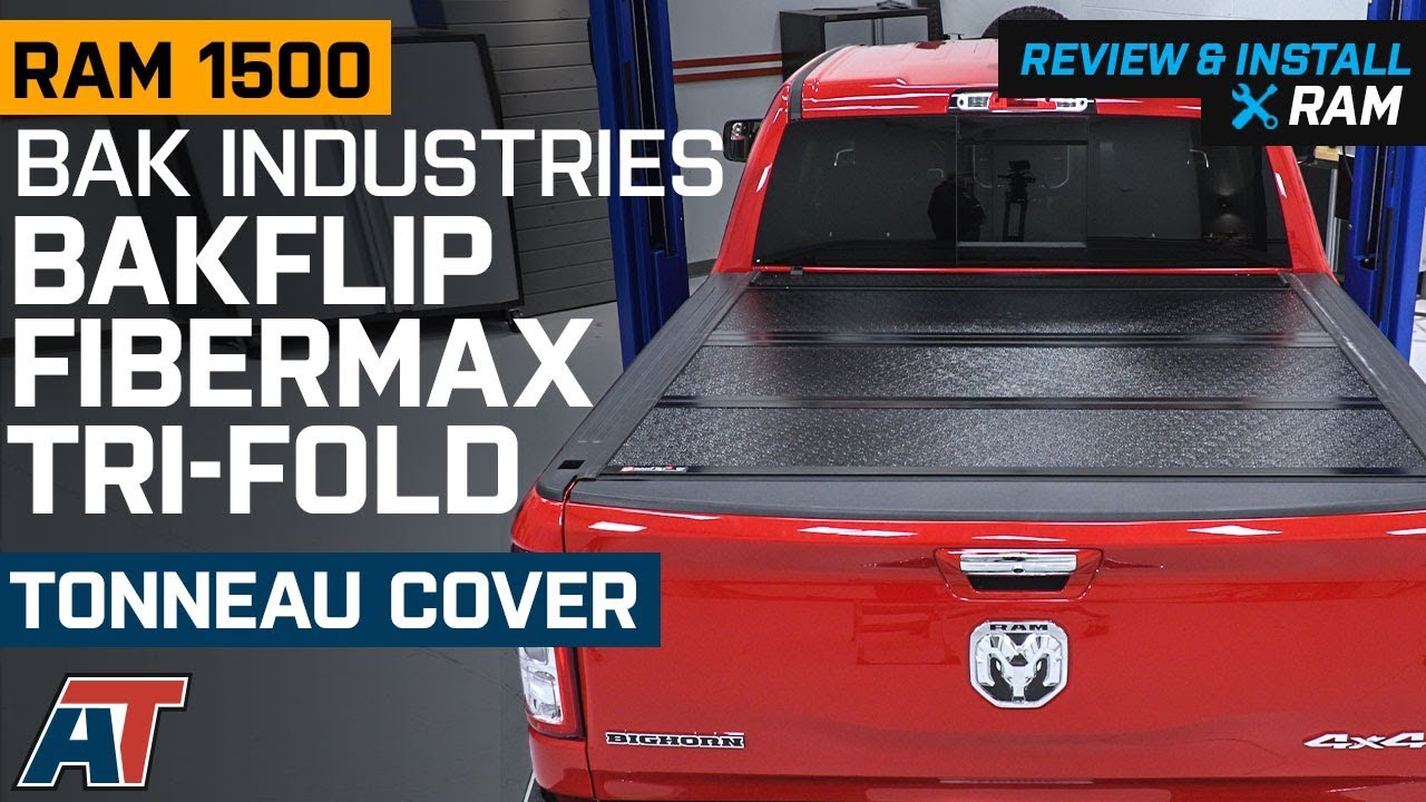 2019 RAM 1500 BAK Industries BAKFlip FiberMax Tri Fold Tonneau Cover Review & Install