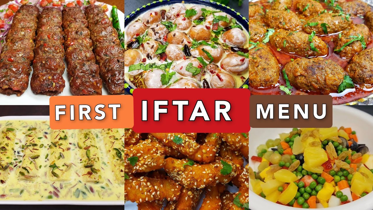 Iftar Recipes Try Something Easy For First Iftar❗️Ramadan Iftar Menu by Aqsa's Cuisine, Chaat,Kabab