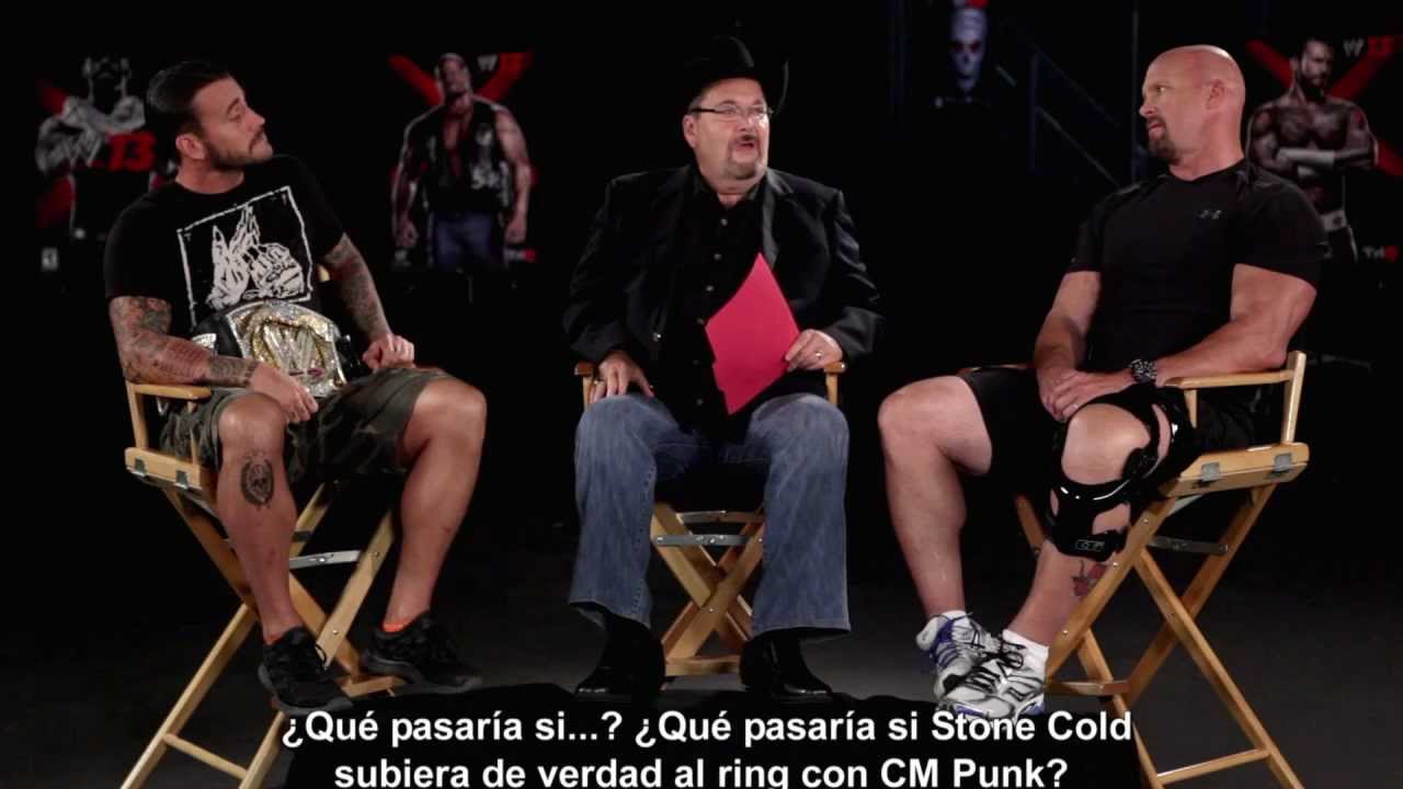 Los ánimos se caldean cuando CM Punk y Stone Cold Steve Austin hablan de WWE '13 (oficial)