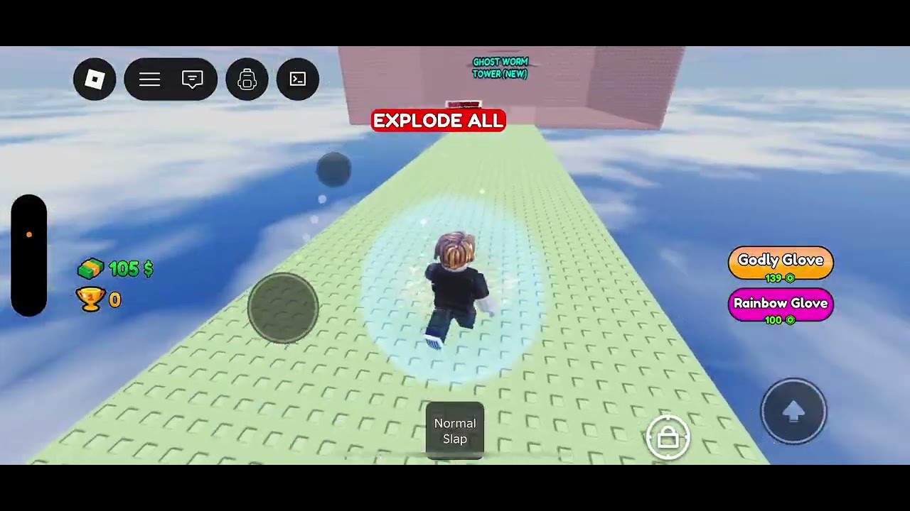 Jugando a la torre del gusano fantasma 😱😱