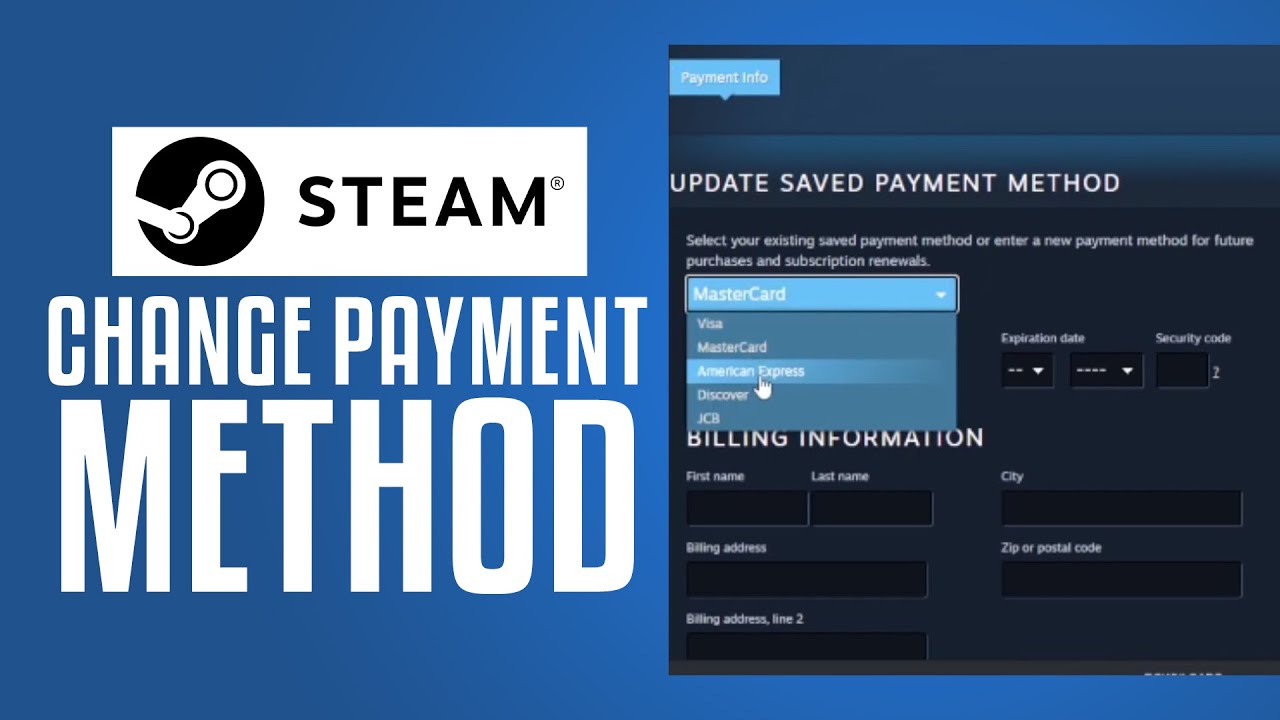 How To Change Payment Method On Steam (EASY TUTORIAL)