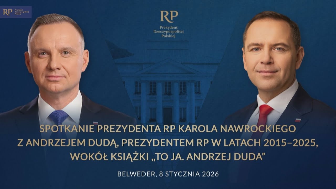 Spotkanie Prezydenta RP Karola Nawrockiego z Andrzejem Dudą
