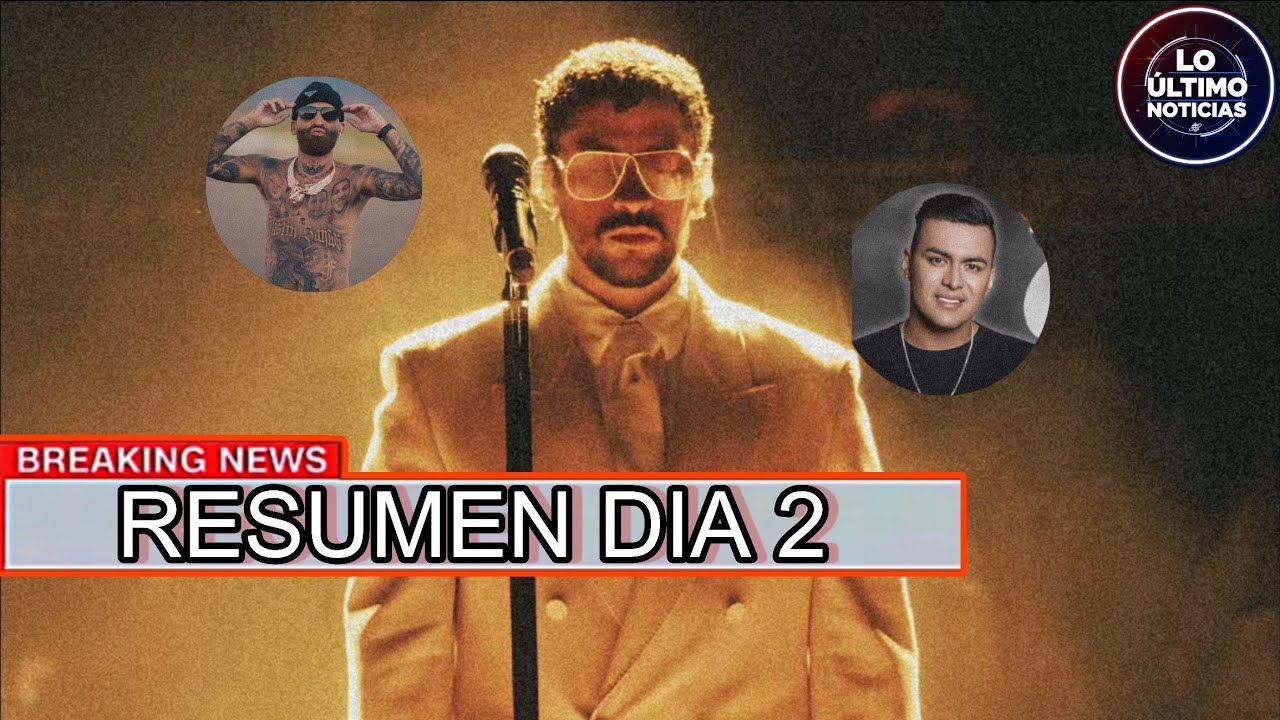 🔥Bad Bunny Concierto MEDELLÍN Dia 2 : Invitado Especial y Homenaje.