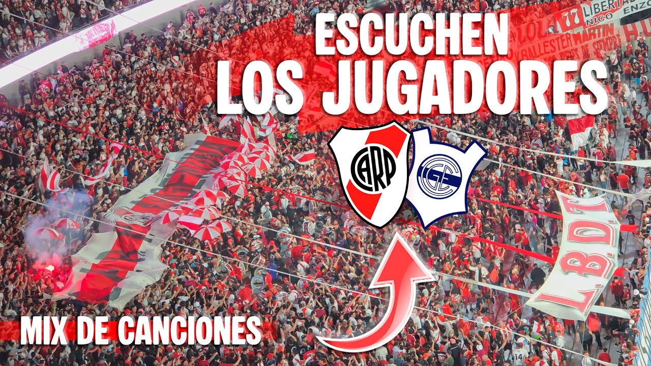 ⚡MIX de CANCIONES de RIVER vs Gimnasia | 2025 [ESCUCHEN LOS JUGADORES]