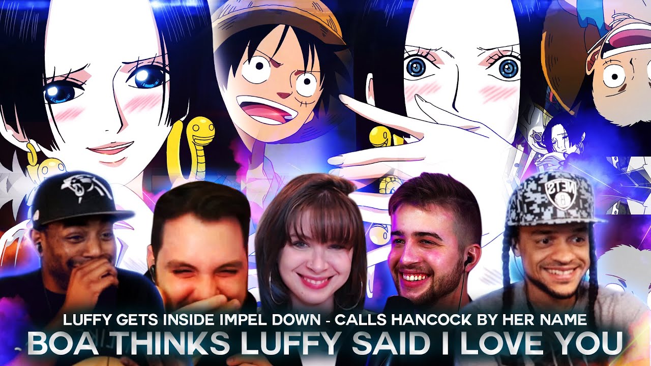 Boa Hancock Thinks Luffy Said I Love you to Her ! Reaction Mashup