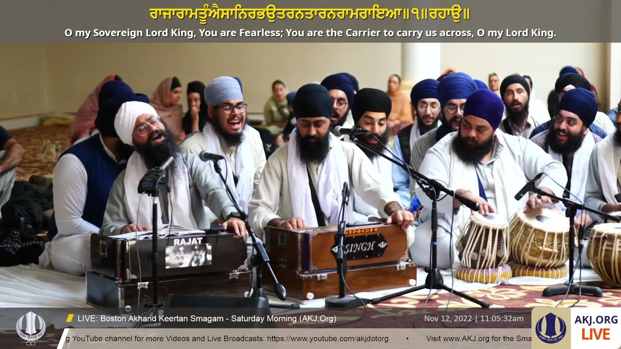 017 Boston Smaagam November 2022 ‐ Saturday Morning ‐ Bhai Dilveer Singh Jee
