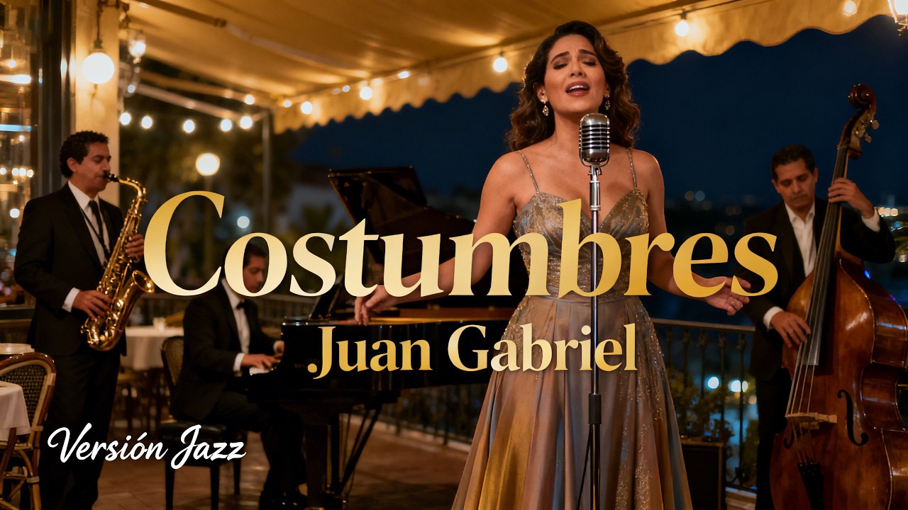 Costumbres – Juan Gabriel | Cover Bolero Jazz | Jazz Latino y Música Romántica