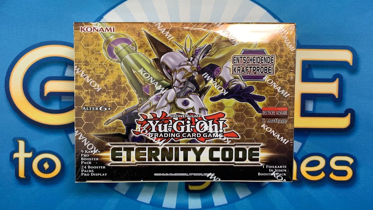 Eternity Code Display Opening/Unboxing Yugioh Karten