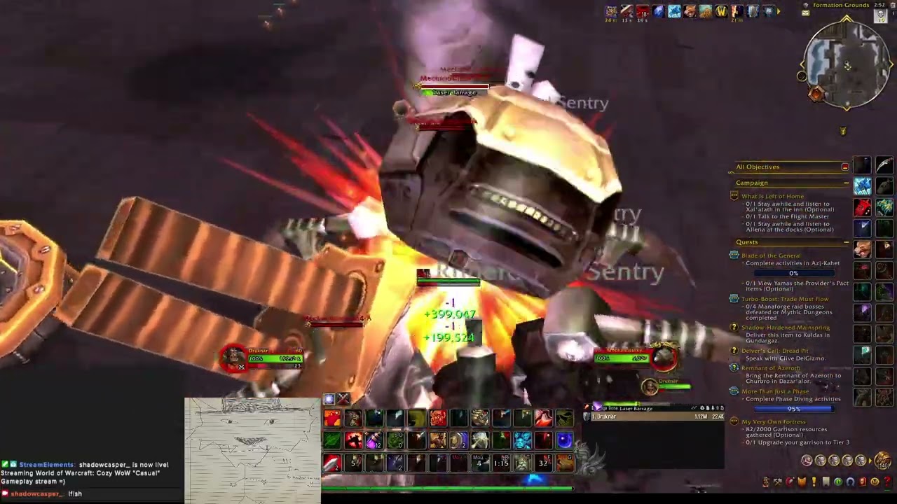 Cozy Wow stream part 8