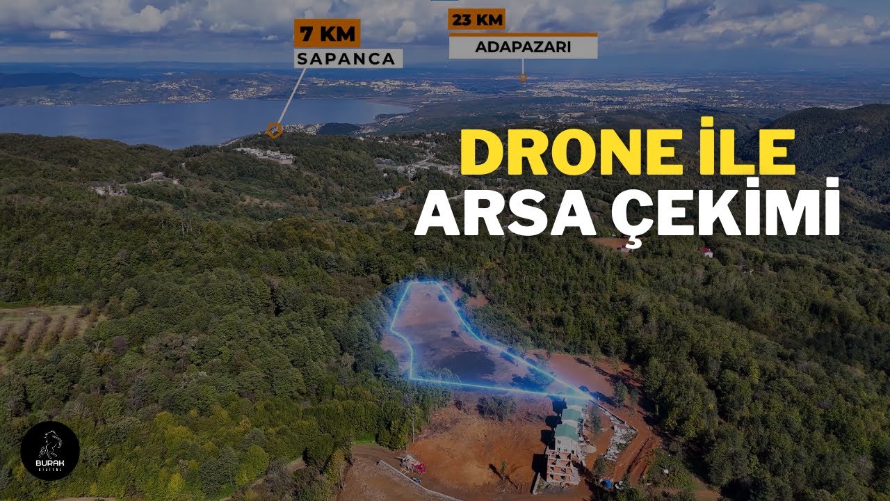 Arsa İşaretlemeli 4K Drone &Ccedil;ekimi