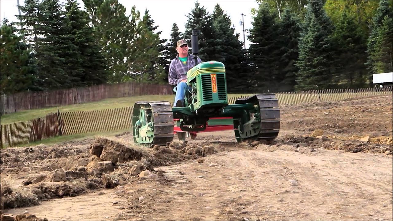 Oliver OC 3 Crawler Demo Albany Minnesota September 2013