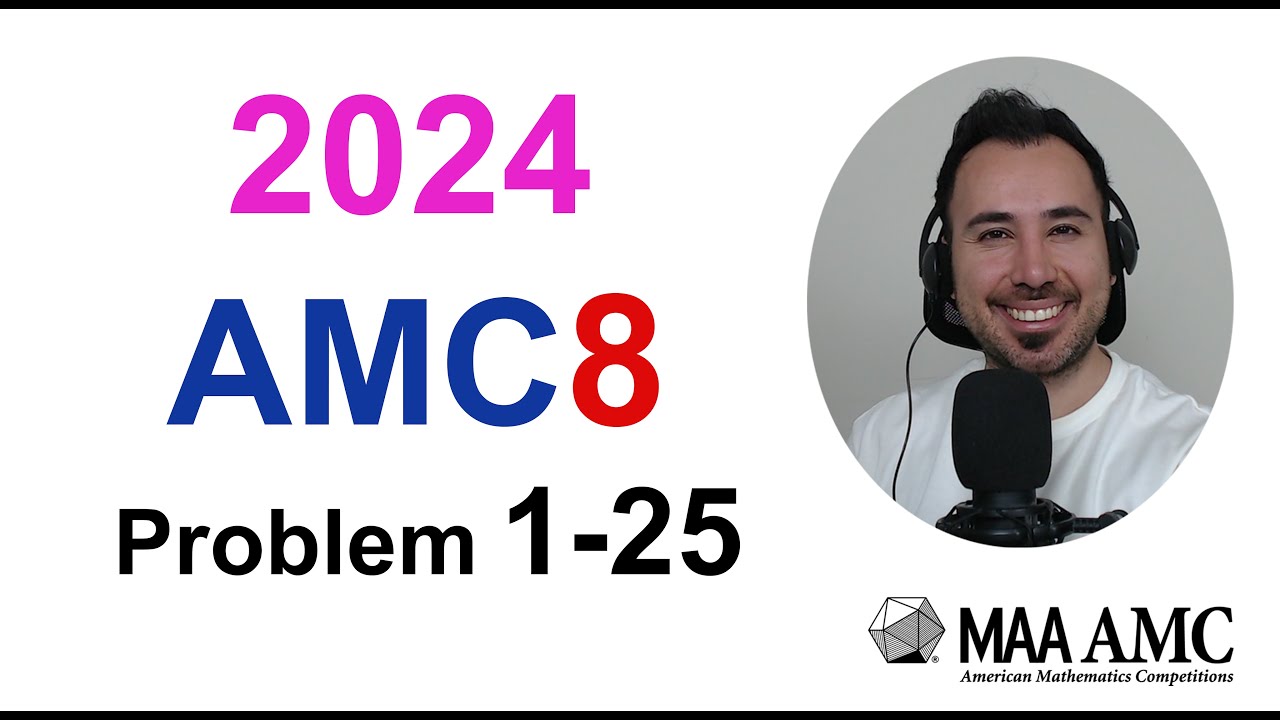 AMC8 2024 Full Solution (Problem 1-25)