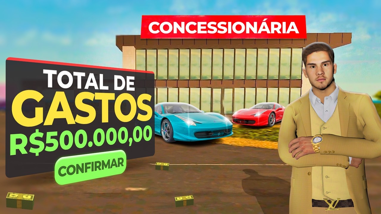🤑 GASTEI TODO MEU DINHEIRO COMPRANDO O CARRO MAIS CARO DA LOJA NO LIVE RUSSIA!