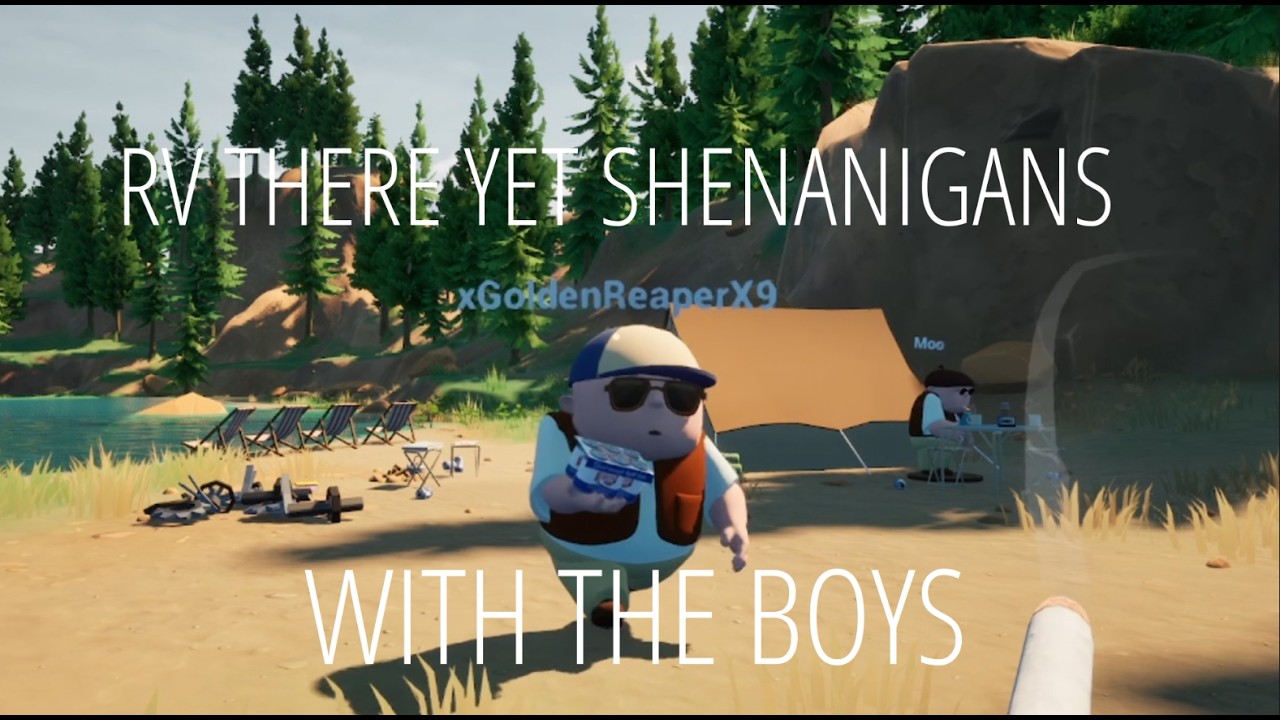 RV there yet with the boys