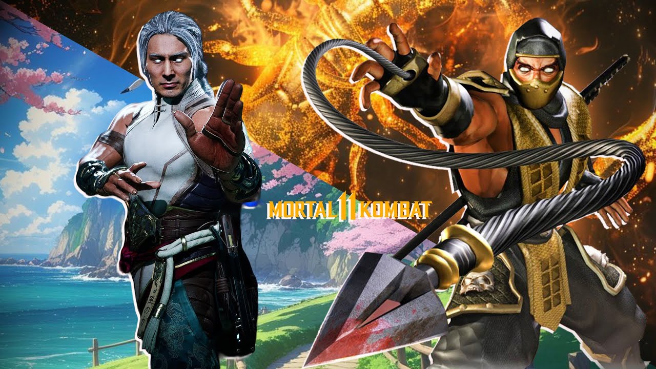 The God of Wind vs. The Hellspawn | Mortal Kombat 11
