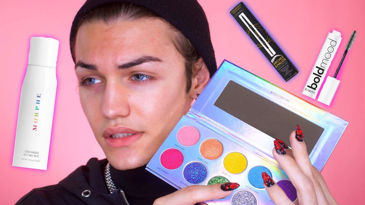 Morphe has a NEW PRIDE COLLECTION?? First impressions PR REVIEW | indigotohell