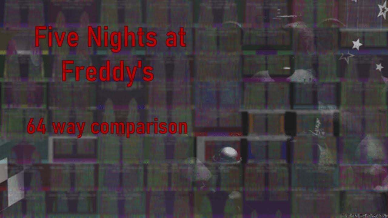[Halloween Special] Living Tombstone - Five Nights At Freddy’s - 1.8 Mil Notes ~ 64 WAYS COMPARSION