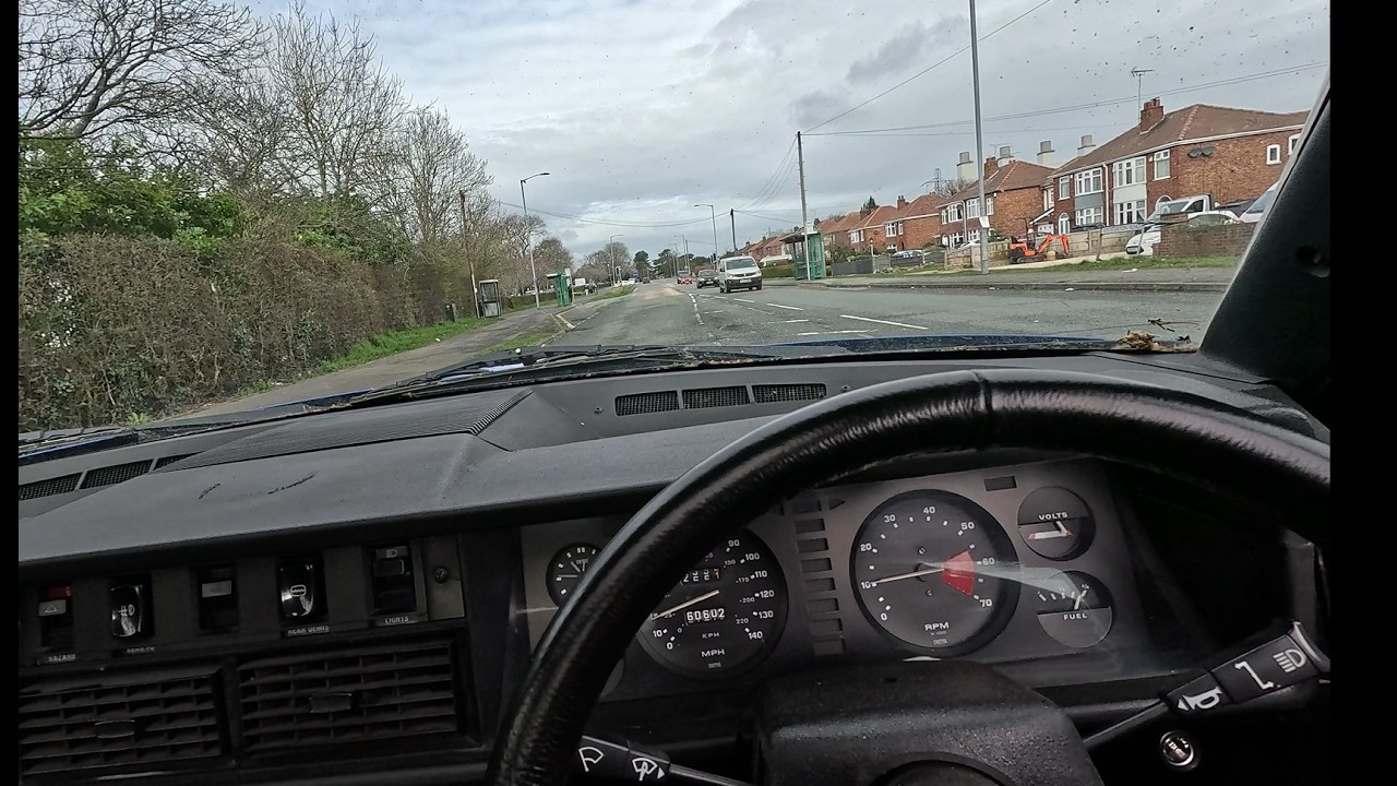 TRIUMPH TR7 V8 A trip to Fflint and Foxys Garage