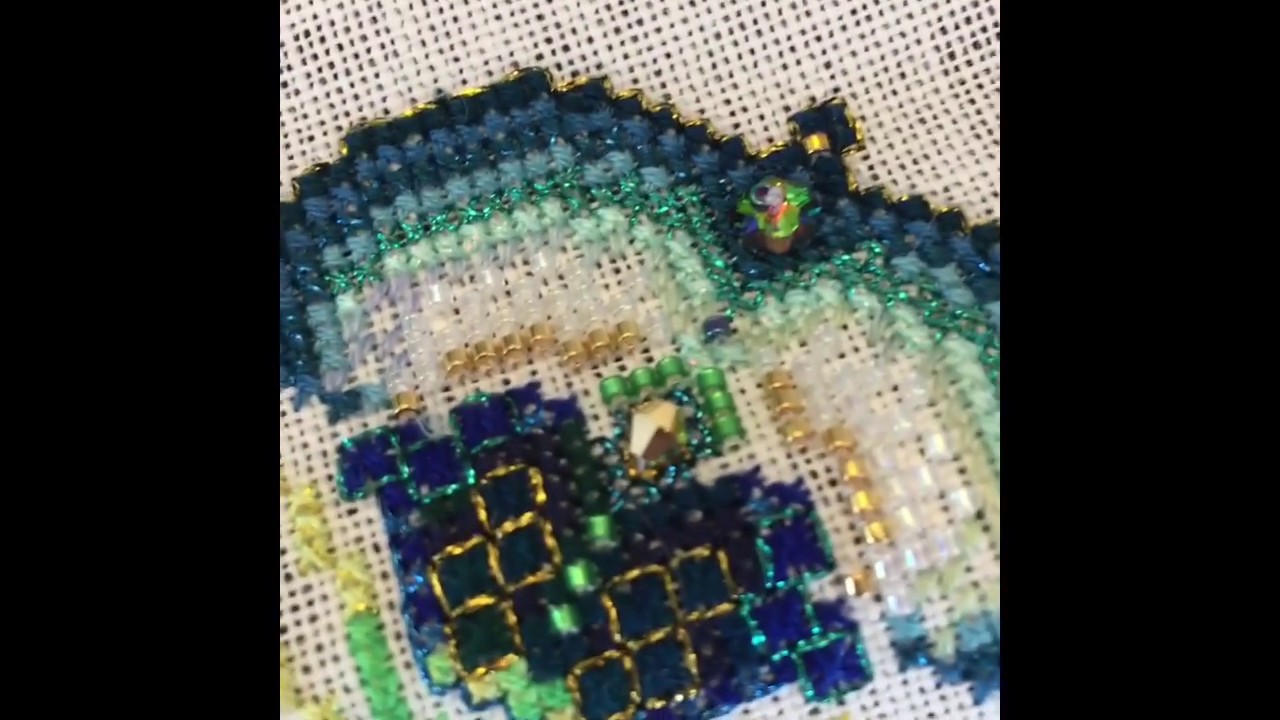 Flosstube video #1: Finishes from Mirabilia, Dimensions, and Chatelaine