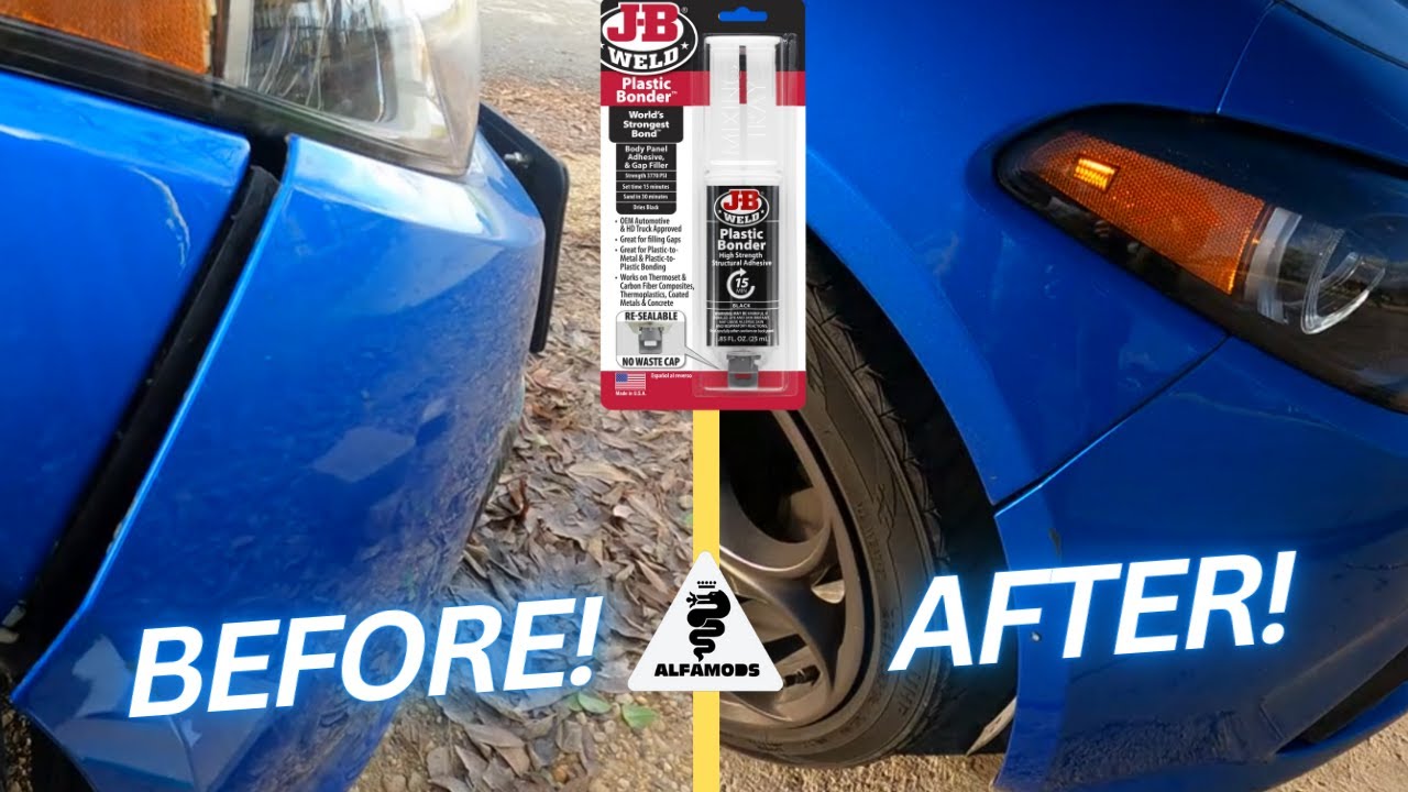 Easy Alfa Romeo Giulia Front Bumper Fascia Repair! Save Money