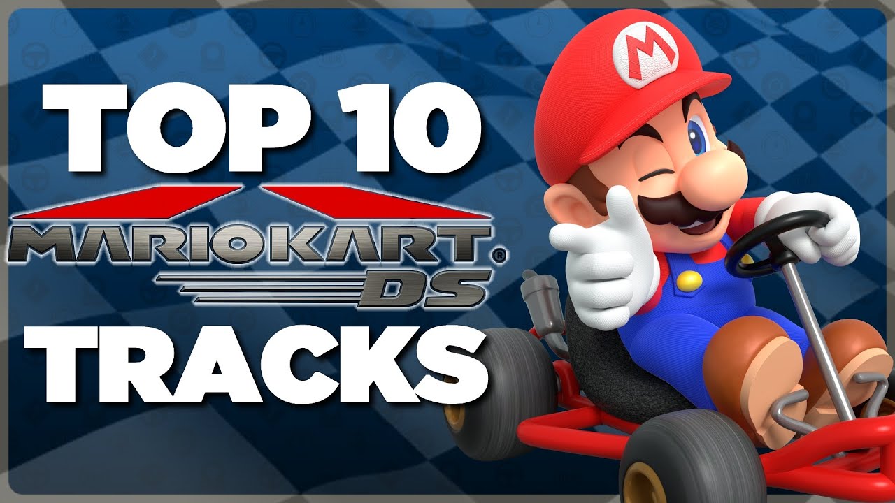 Top 10 Mario Kart DS TRACKS!