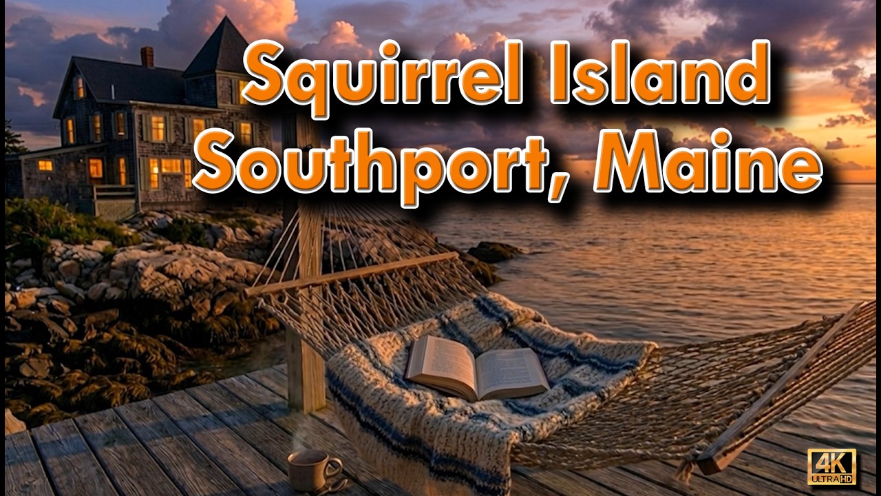 Squirrel Island, Southport Maine - Peaceful Coastal Ambience & Ocean Sounds | Reflections of America