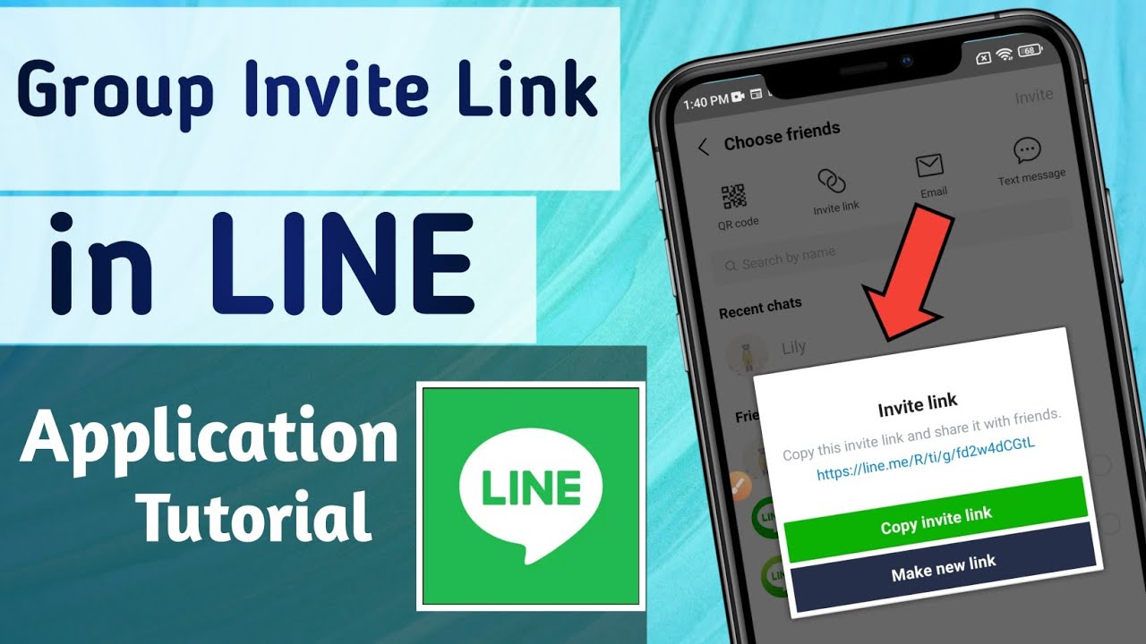 How to Get & Share Group Invite Link in LINE App