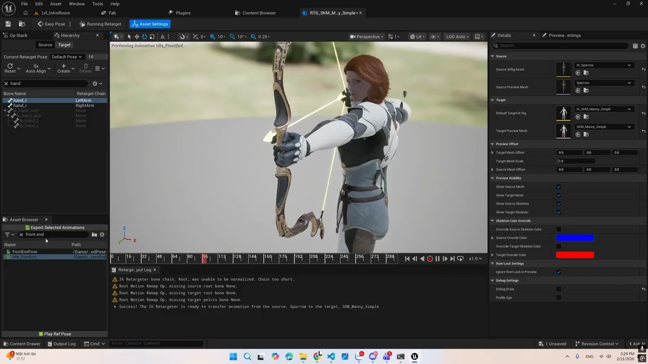 EasyPose in UE 5.7