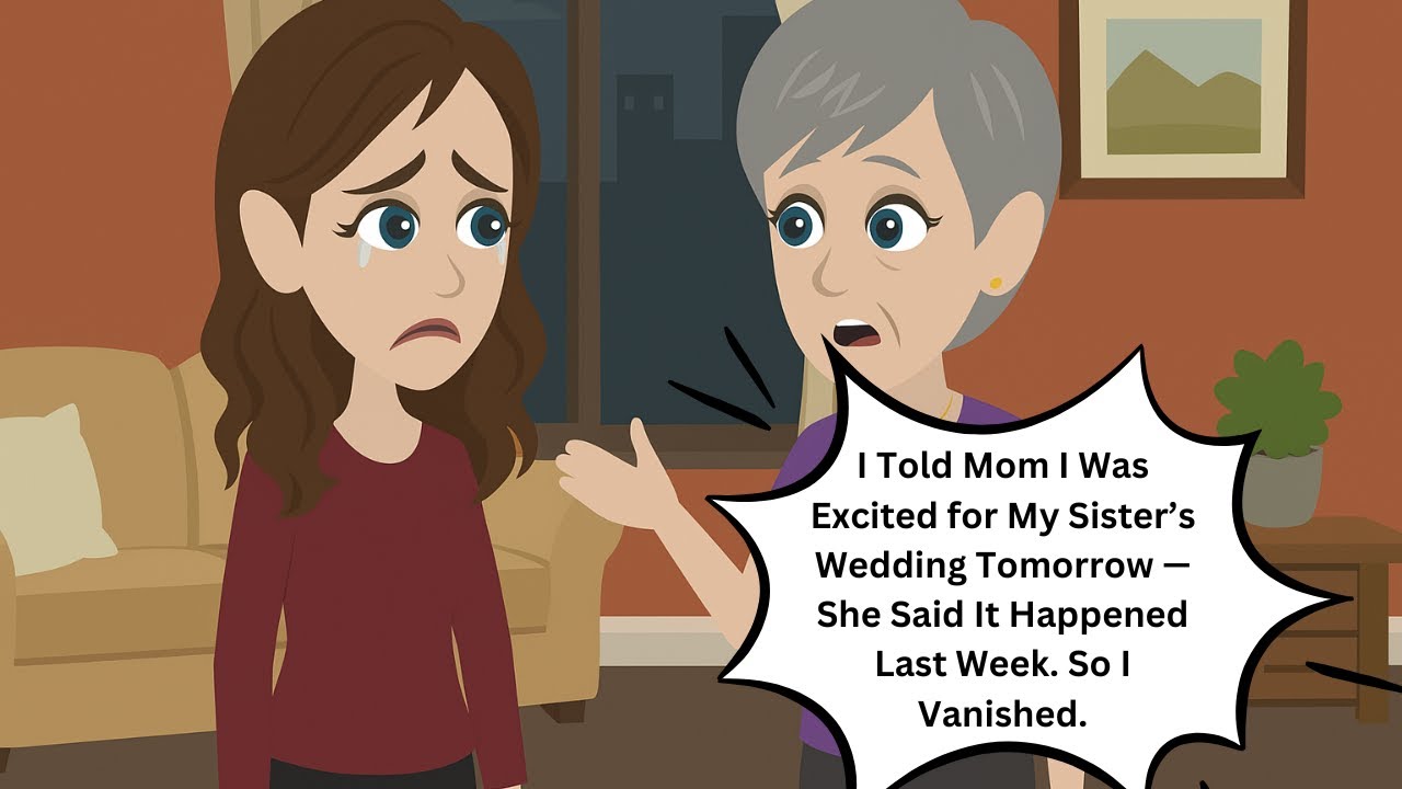 I Told Mom I Was Excited for My Sister’s Wedding Tomorrow — She Said It Happened Last Week. So I...
