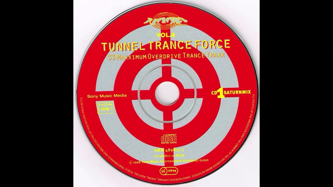 Tunnel Trance Force 4 CD 1 aus dem Jahr 1998