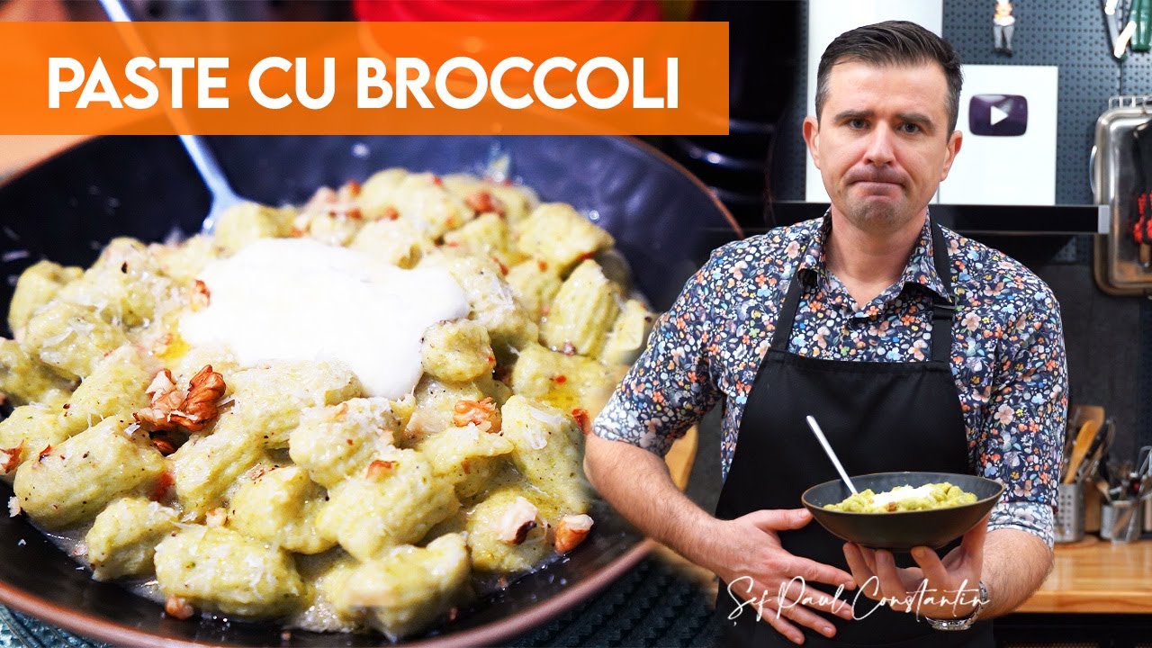 🥦 Cina Rapidă gata &icirc;n 20 de minute: Paste cu broccoli, ușor și delicios! 🍝 Șef Paul Constantin
