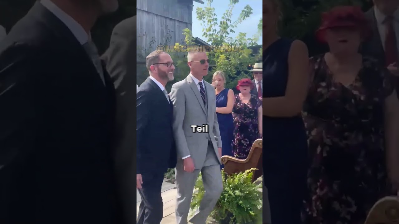 VATER &Uuml;BERRASCHT Seine Tochter auf IHRER Hochzeit!