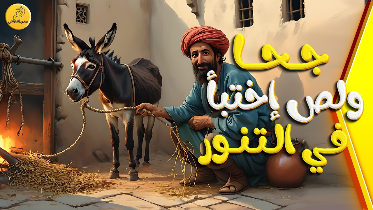 جحا و لص اختبأ في التَنُّورْ أذكى خطة لجحا للقبض على أغبى لص في التاريخ