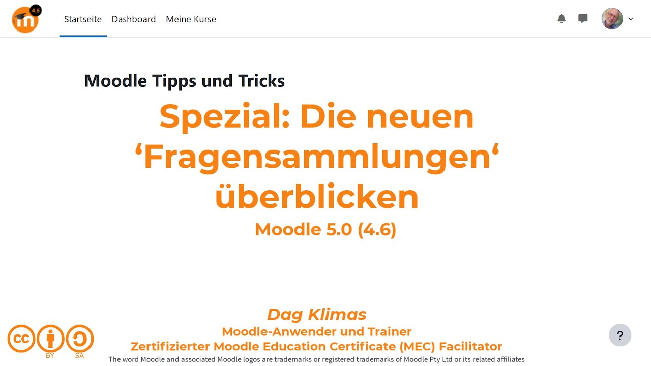 Spezial: Die neue ‘Fragensammlungen‘ überblicken