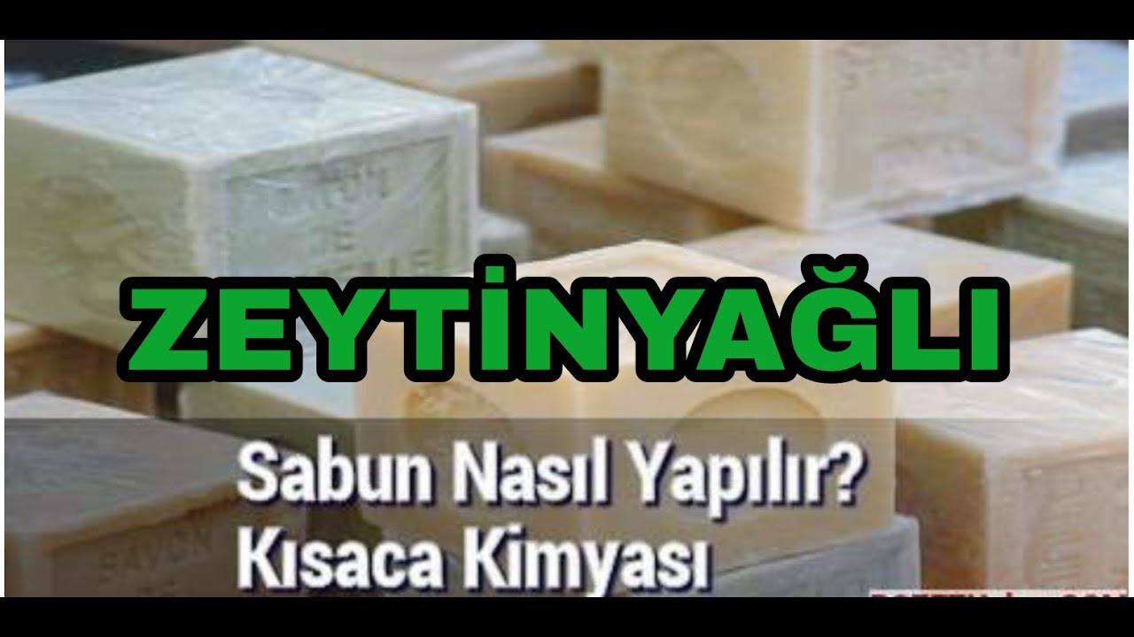 Zeytinyağ Sabunu Nasıl Yapılır