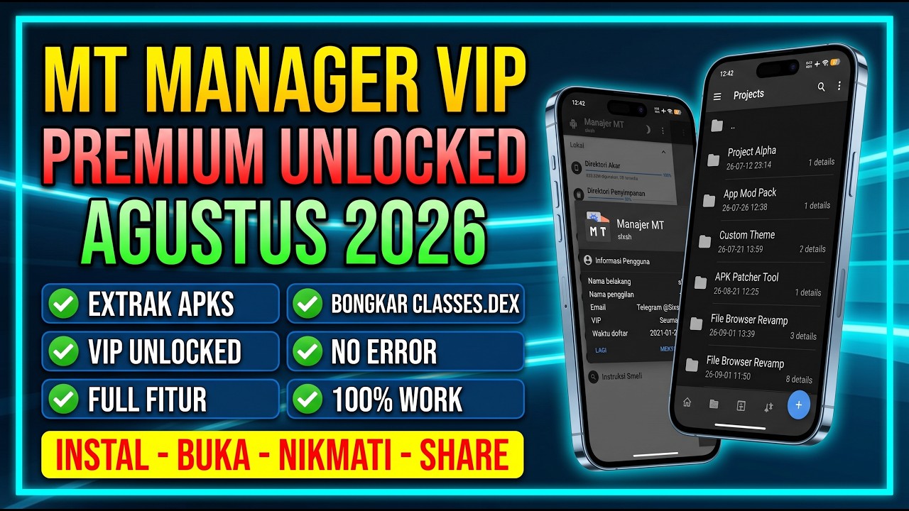🔴NO PASSWORD!! MT Manager VIP Unlocked Mod Apk Download Latest Version 