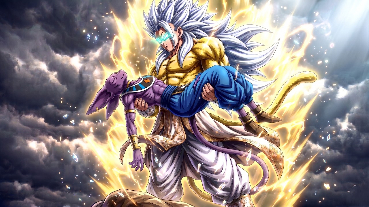 #12 Goku o Anjo Dourado Supremo se vinga do sacerdote traiçoeiro diante de Zeno