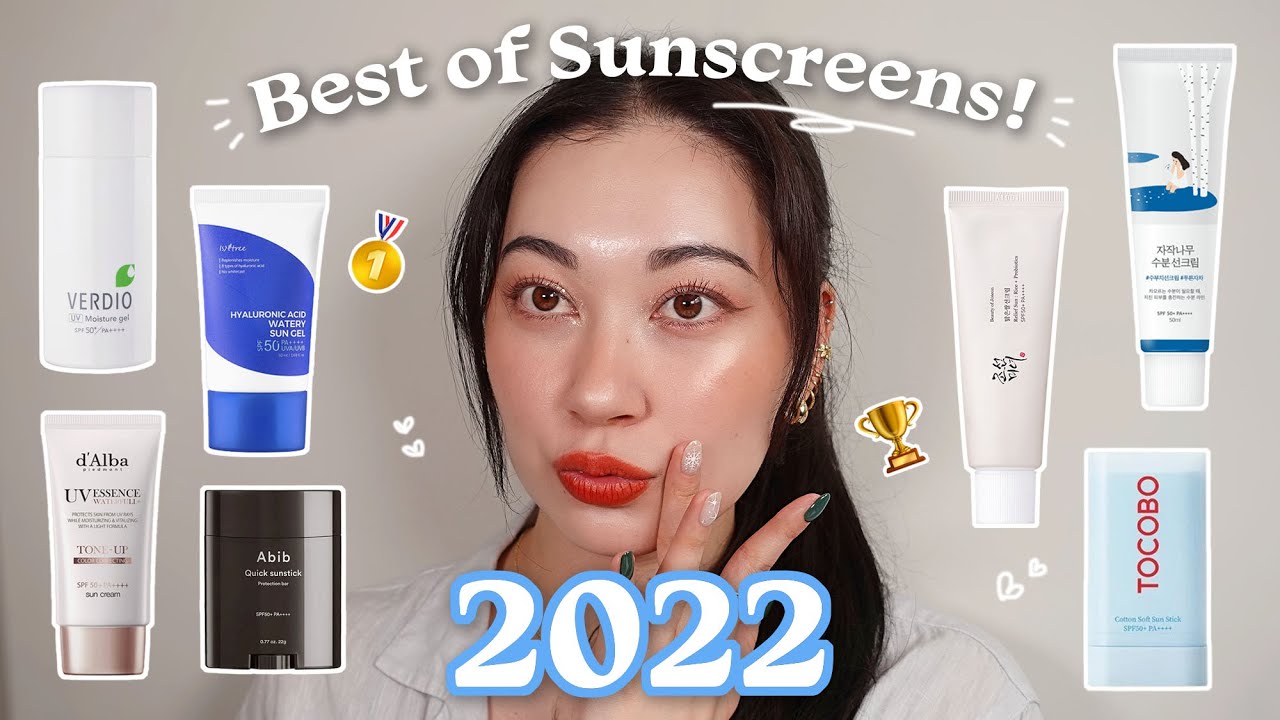 Best Sunscreens of 2022! K-Beauty & J-Beauty Skincare Faves~