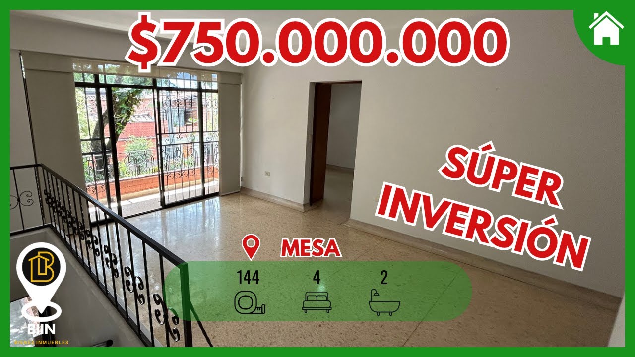 Una Inversión que no podrás desaprovechar | Casa en Venta en Envigado