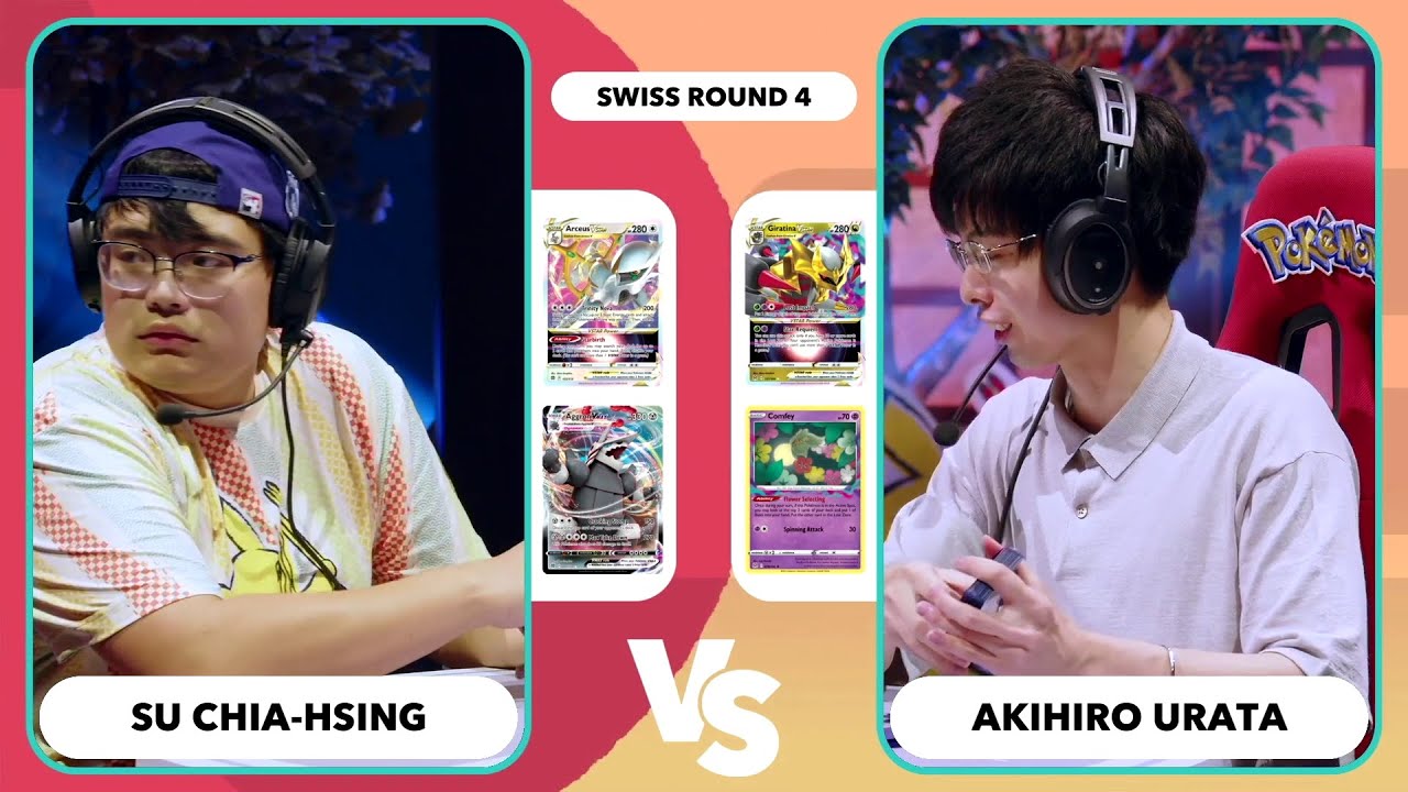 Day 2 TCG Su Chia-Hsing Vs Akihiro Urata | 2023 Pokémon World Championships Swiss R4