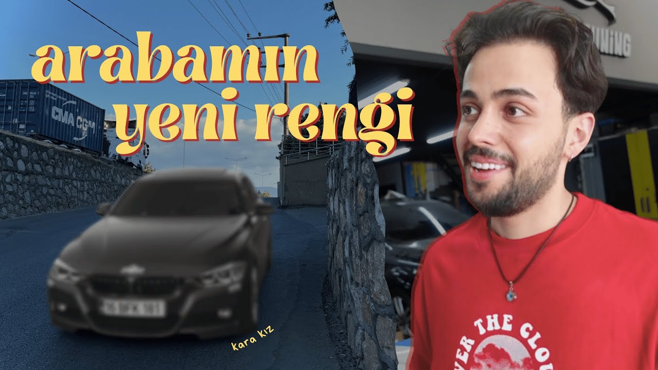 ARABAMI KAPLATTIRDIM | arabanın yeni rengi?