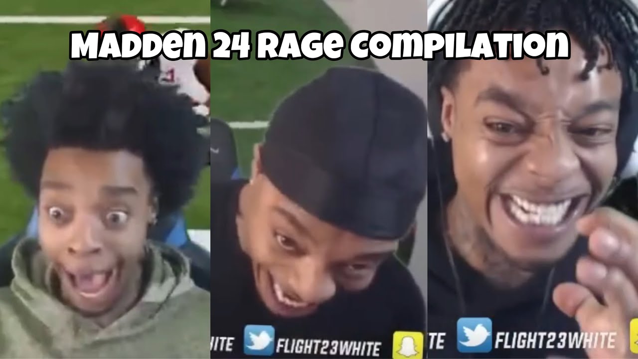 Подборка FlightReacts Madden 24 Rage | Попробуй не засмеяться (YLYL)