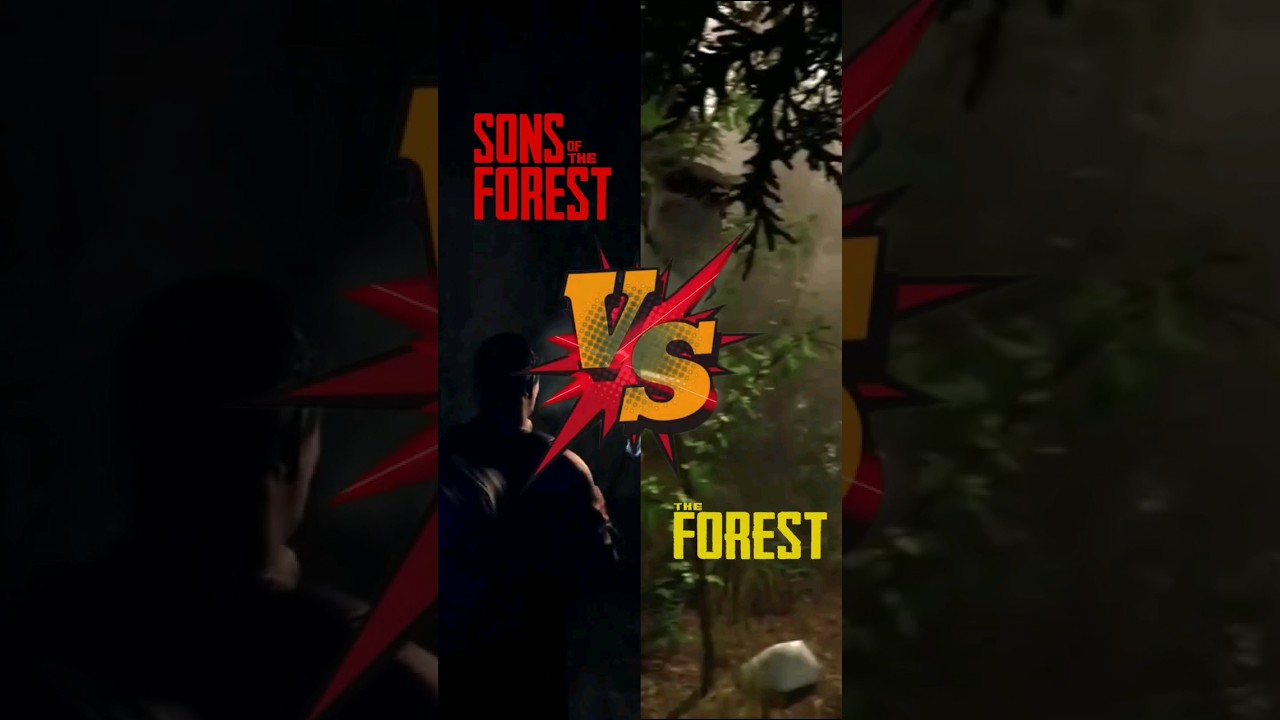 Sons of the Forest VS The Forest 🤔