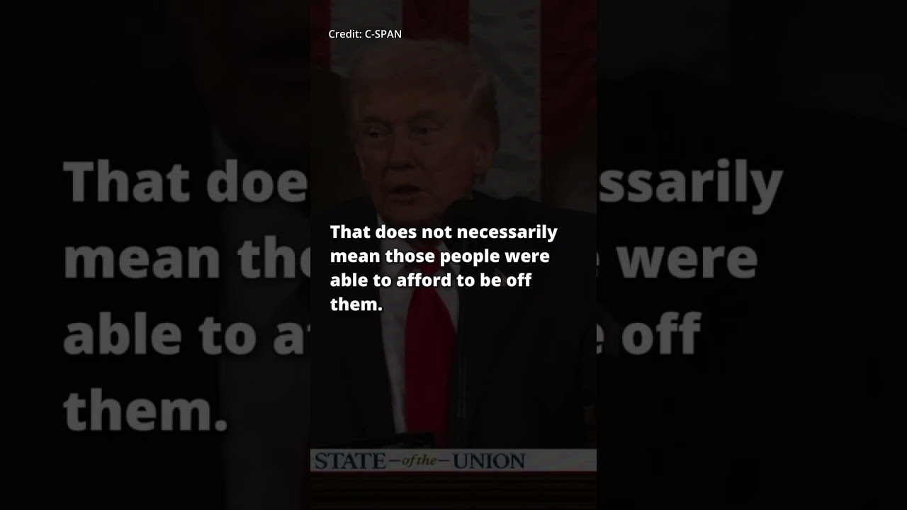 State of the Union fact-check: Did Trump lift 2.4 million Americans off food stamps?