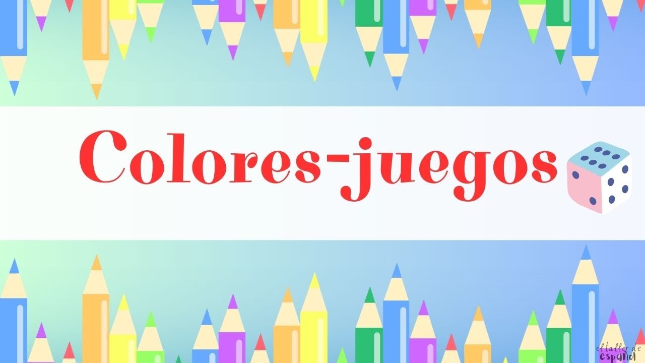 Los colores en español | Juego interactivo para niños | Aprende jugando