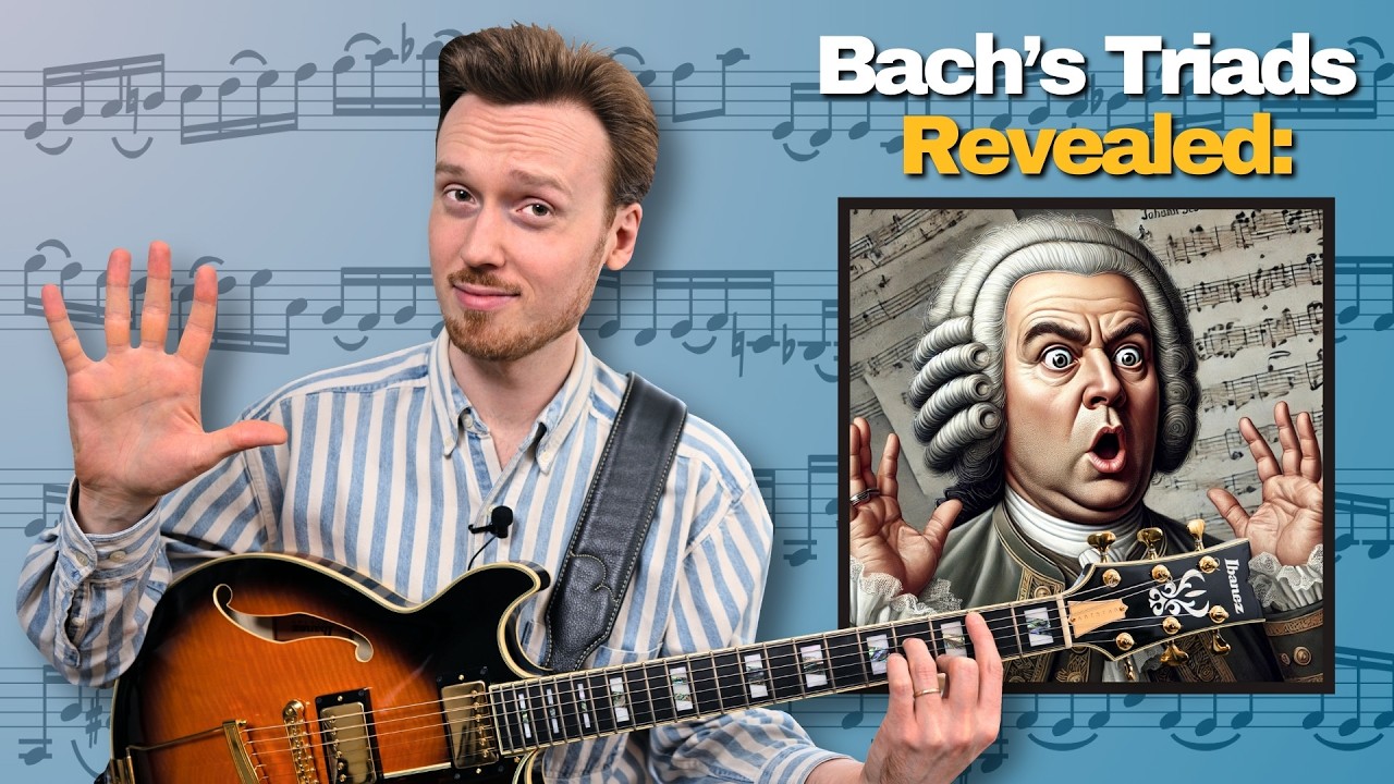 Bach Triads: 5 WILD Applications For Guitar
