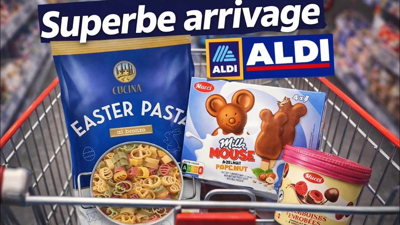😍I'M CRAZY ABOUT THESE EASTER EDITION PASTAS FROM ALDI🐰 & MY GUILTY TREAT 🍓